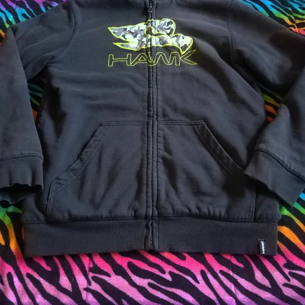🖤*4/$15* Boys Tony Hawk Fleece Lined Zip Hoodie - Picture 4 of 10